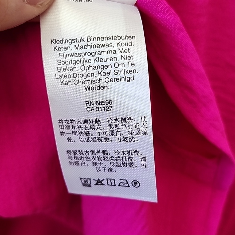 DKNY - Stunning Vibrant Magenta Dress​​​​​​​​​ - Picture 15 of 16